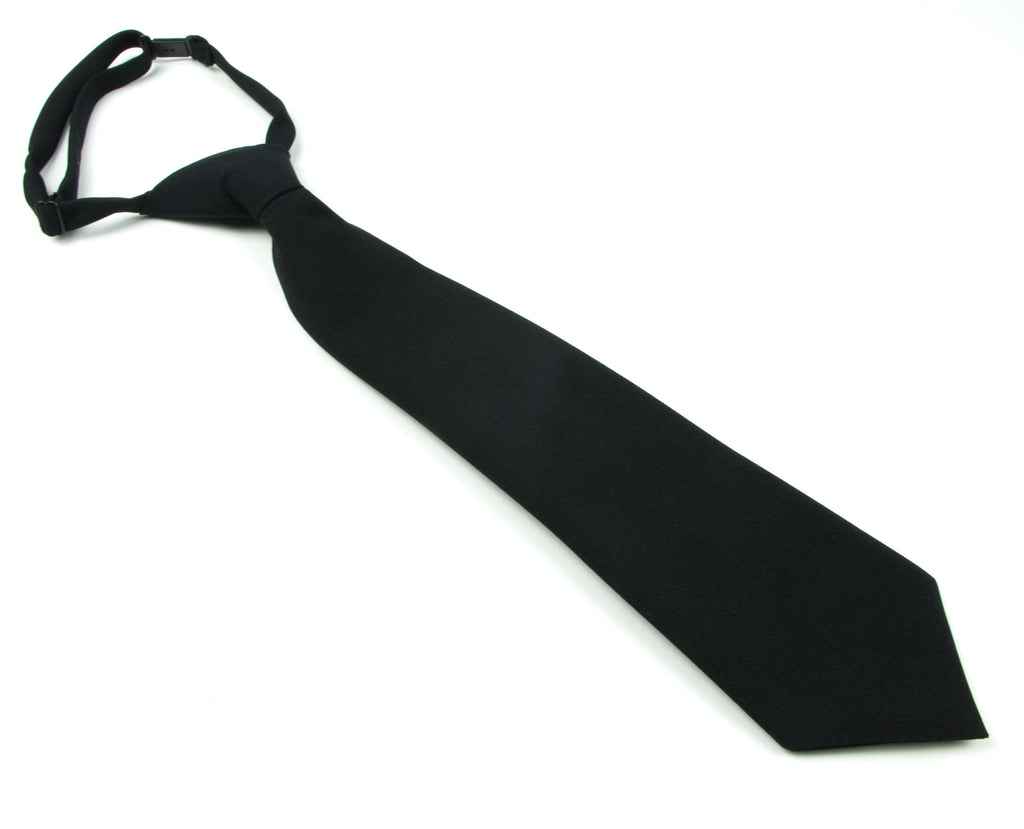 boys' black necktie for classic fit five-piece dress suit set