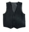 boys' black classic fit five-piece dress suit set vest