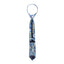 Boys' Cotton Floral Skinny Zipper Tie, Blue (Color F31)
