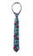 Boys' Lollipop Red Cotton Blend Dress Shirt and Skinny Floral Necktie (Color F42)