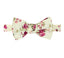 Boys' Cotton Floral Bow Tie, Yellow (Color F15)