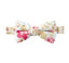 Boys' Cotton Floral Bow Tie, Peach (Color F25)