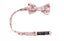 Boys' Cotton Floral Bow Tie, Light Pink (Color F29)