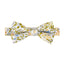 Boys' Cotton Floral Pre-tied Bow Tie, Yellow Blue Green (Color F63)