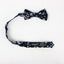 Boys' Cotton Floral Pre-tied Bow Tie, Dark Navy (Color F66)