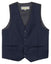 Boys' Navy-C Four Button Suit Vest Waistcoat