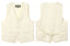 Boys' Off White-C Four Button Suit Vest Waistcoat