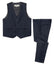 Boys' Navy-C 2-Piece Vest Set