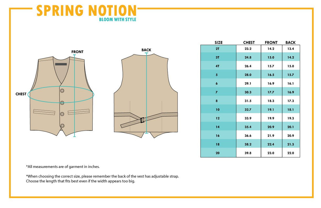 Boys' White 2-Piece Vest Set