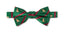Boys' Microfiber Woven Labrador Christmas Bow Tie