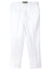 Boys' White Flat Front Dress Pants