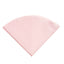 boys' blush pink satin handkerchief hanky pocket round pocket square