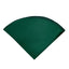 boys' emerald green satin handkerchief hanky pocket round pocket square