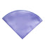 boys' wisteria lavender purple satin handkerchief hanky pocket round pocket square