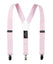 Boys' 4 Piece Suspenders Outfit with Floral Bow Tie, Light Grey/White/Light Pink/Light Pink 18