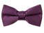 boys' dusty purple satin bow tie