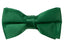 boys' emerald satin bow tie