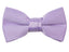 boys' lilac satin bow tie