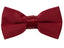 boys' red satin bow tie