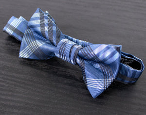 Boys' Plaid Woven Bow Tie