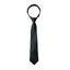 boys' black dotted camouflage woven zipper necktie tie
