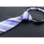 boys' lilac lavender purple patterned striped woven zipper necktie tie 