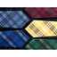 boys' plaid patterned woven zipper neckties ties group