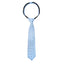 boys' navy blue anchors light blue patterned woven zipper necktie tie