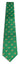 Men's Microfiber Woven Chihuahua Christmas Tie
