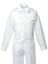boys' white classic fit five-piece tuxedo without tail no jacket