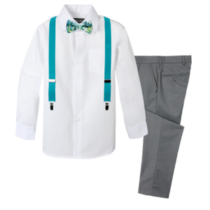 Boys' 4-Piece Customizable Suspenders Outfit - Customer's Product with price 59.95 ID 6hd7S--Y7jcbczIW8JcrW32c